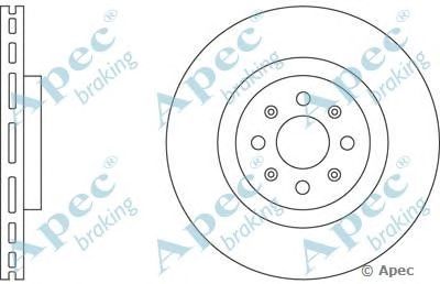 APEC BRAKING dsk2685 -  Тормозной диск